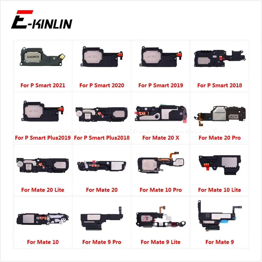 

Модуль заднего зуммера-динамика, гибкий кабель для Huawei Mate 20 X 10 Pro 9 Lite P Smart 2021 2020 2019 2018