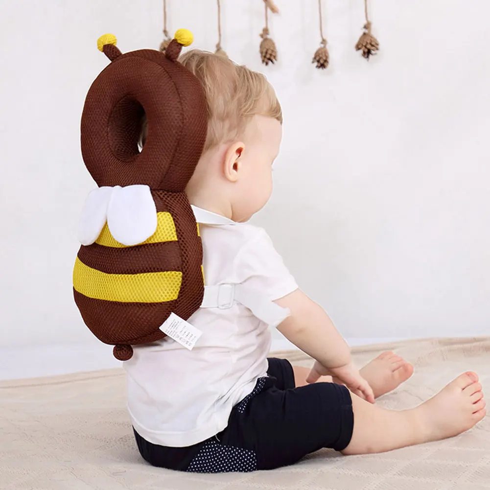 Little Bee Baby Head Protection Pillow - Breathable Anti Fall Hat Suitable for Young Children's Head Protection