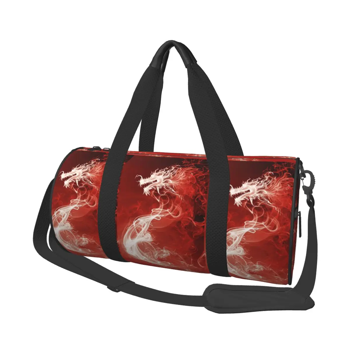 

Большая спортивная сумка Red Fire Dragon, многофункциональная дорожная сумка Duffle, сумки для фитнеса