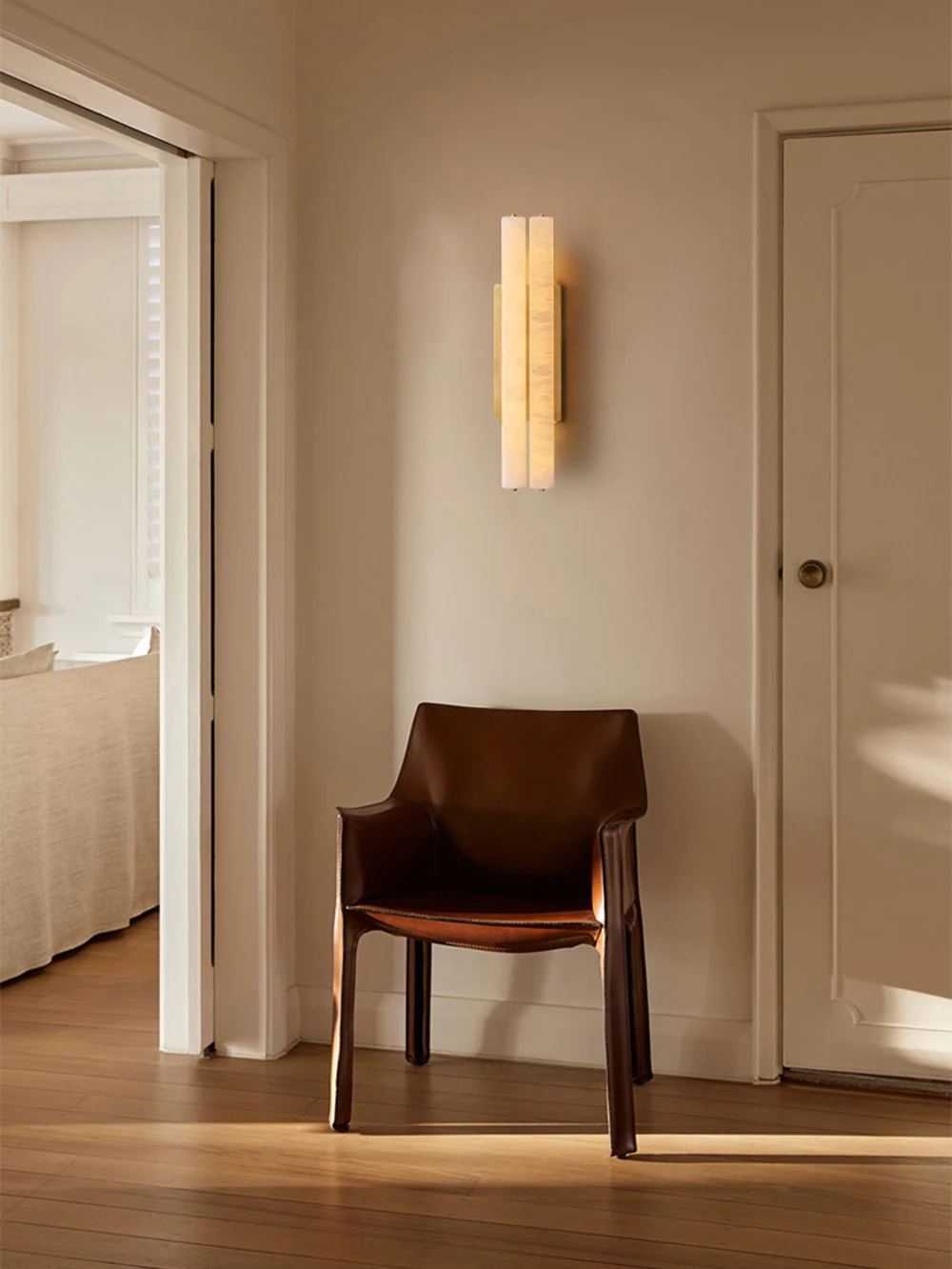 Dimmable LED American Marble Stick Hanging Lamps Pendant