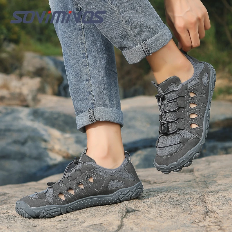

Mens Barefoot Shoes Lightweight Walking Shoes Wide Toe Box Flexible Zero Drop Sneakers for Women Summer Minimalist Casual Shoe