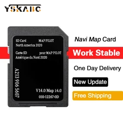 GPS MAP PILOT Garmin SD Card Update 2020 V14 USA CAN MEX Maps for Mercedes AMG/C-class/E-class/GLC Car Navigation