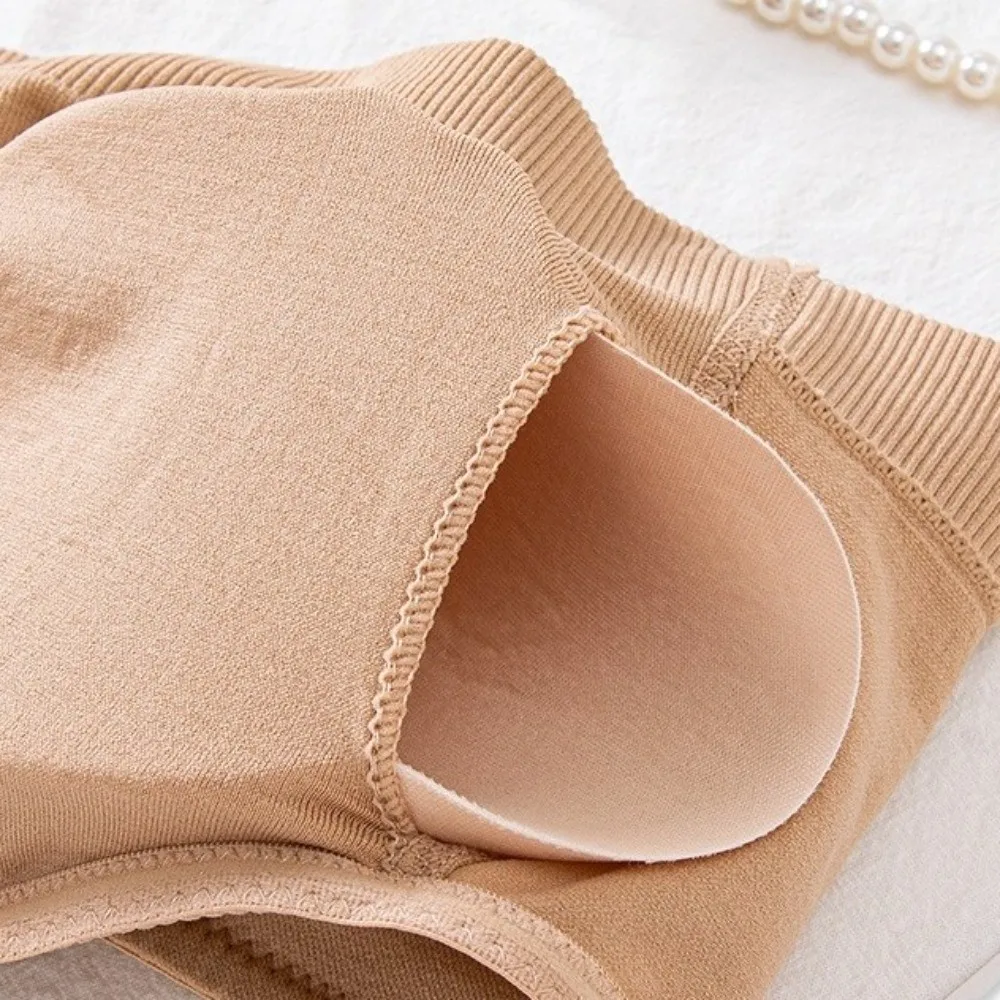 Soft with Padding Strapless Bandeau Bra Non Slip Silicone Push Up Tube Top Bra Underwear Bras Summer