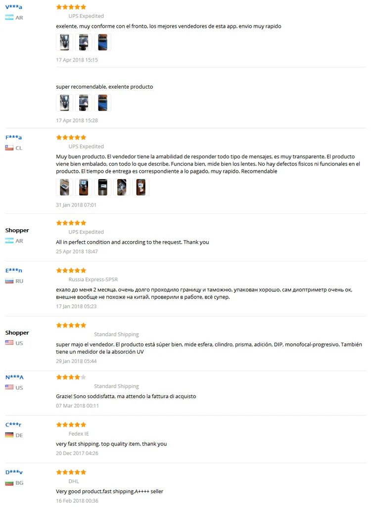 Handheld Blue Light Pen for Glasses Test Lenses