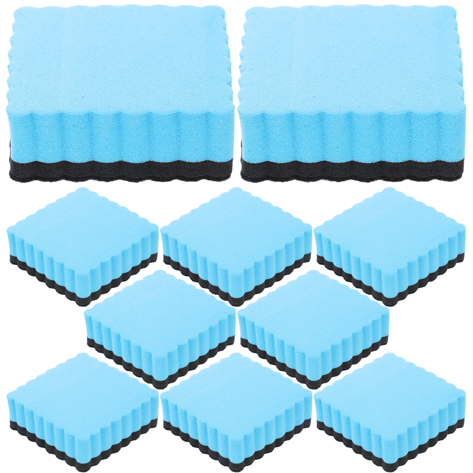 

24 Pcs Whiteboard Eraser Classroom Must Haves Magnetic Chalk Erasers Felt Cloth Child