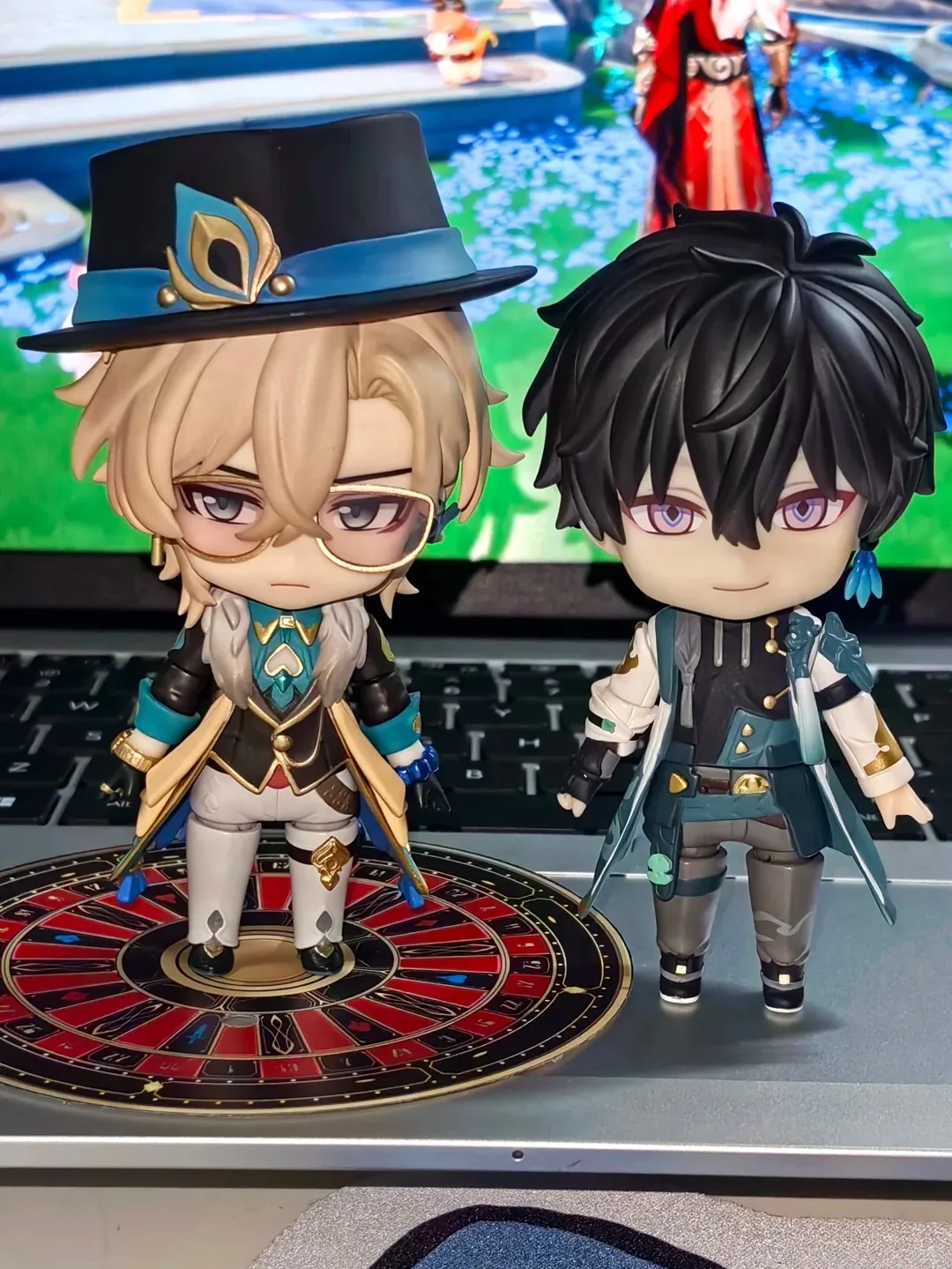 

GSC Honkai Star Rail Nendoroid - Dan Heng, March 7th, Aventurine, Blade, Robin Figures Set (Official Anime Clay Doll)