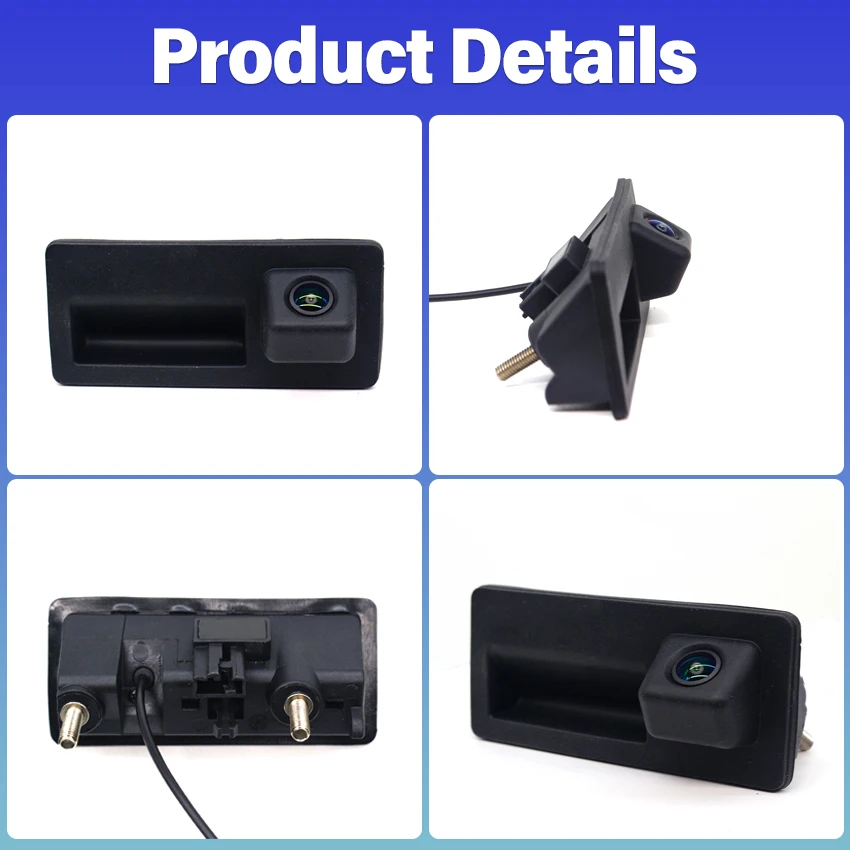 Rear View Camera For Audi Q3 8U 2011 2012 2013 2014 2015 2016 2017 2018 Trunk Handle Backup Waterproof Parking Reversing Camera