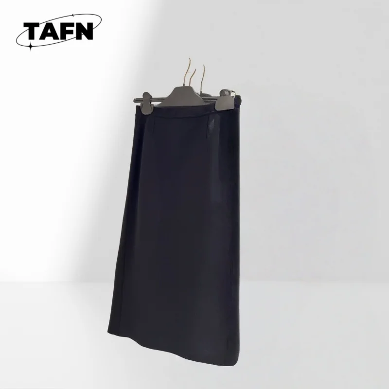 Versatile Mini Skirt for Women High Waist Stretchy Solid Color Skirt   Vintage A-Line Skirt for Women High Waist Pleated  AJ0905
