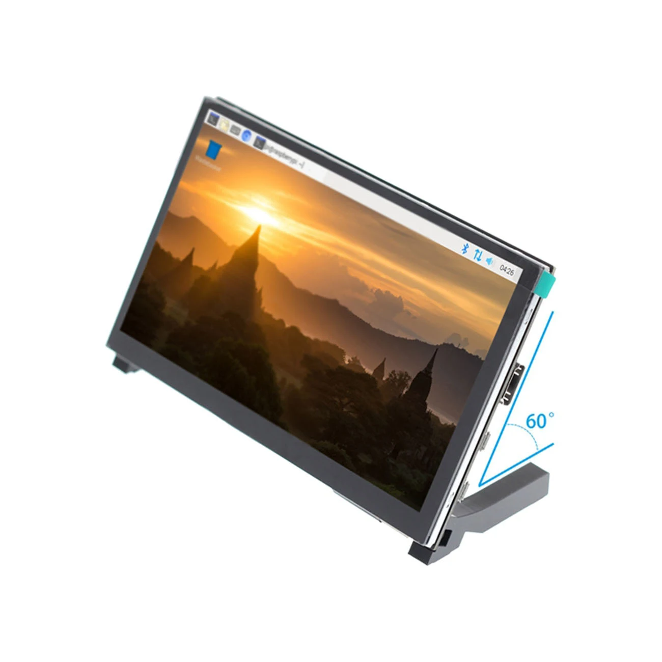 7 Inch Full View LCD IPS Touch Screen for Raspberry Pi HD HDMI Display Capacitive Monitor 5-Point Touch Control