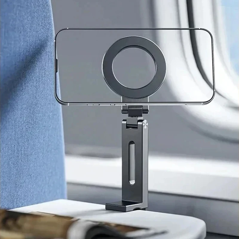 

New For Magsafe Airplane Phone Holder Travel Essentials Hands-Free Plane Phone Holder For IPhone 16 Pro Max Magnetic Case 2025