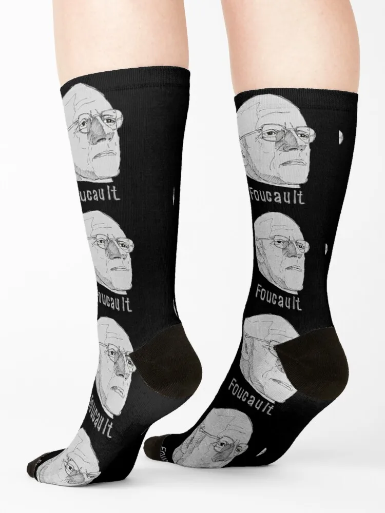 I'am Foucault Socks shoes Thermal man winter fashionable funny sock Men's Socks Women's