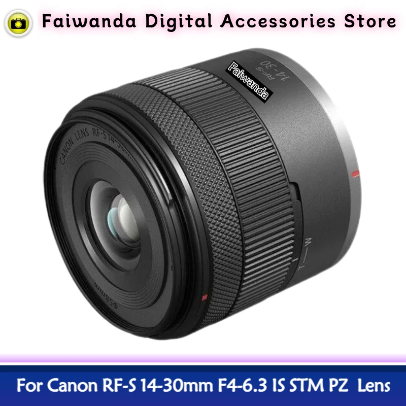 

Original RF-S 14-30mm F4-6.3 IS STM PZ Motorized Zoom Lens for Canon EOS R50 V EOS R7 EOS R10 Camera