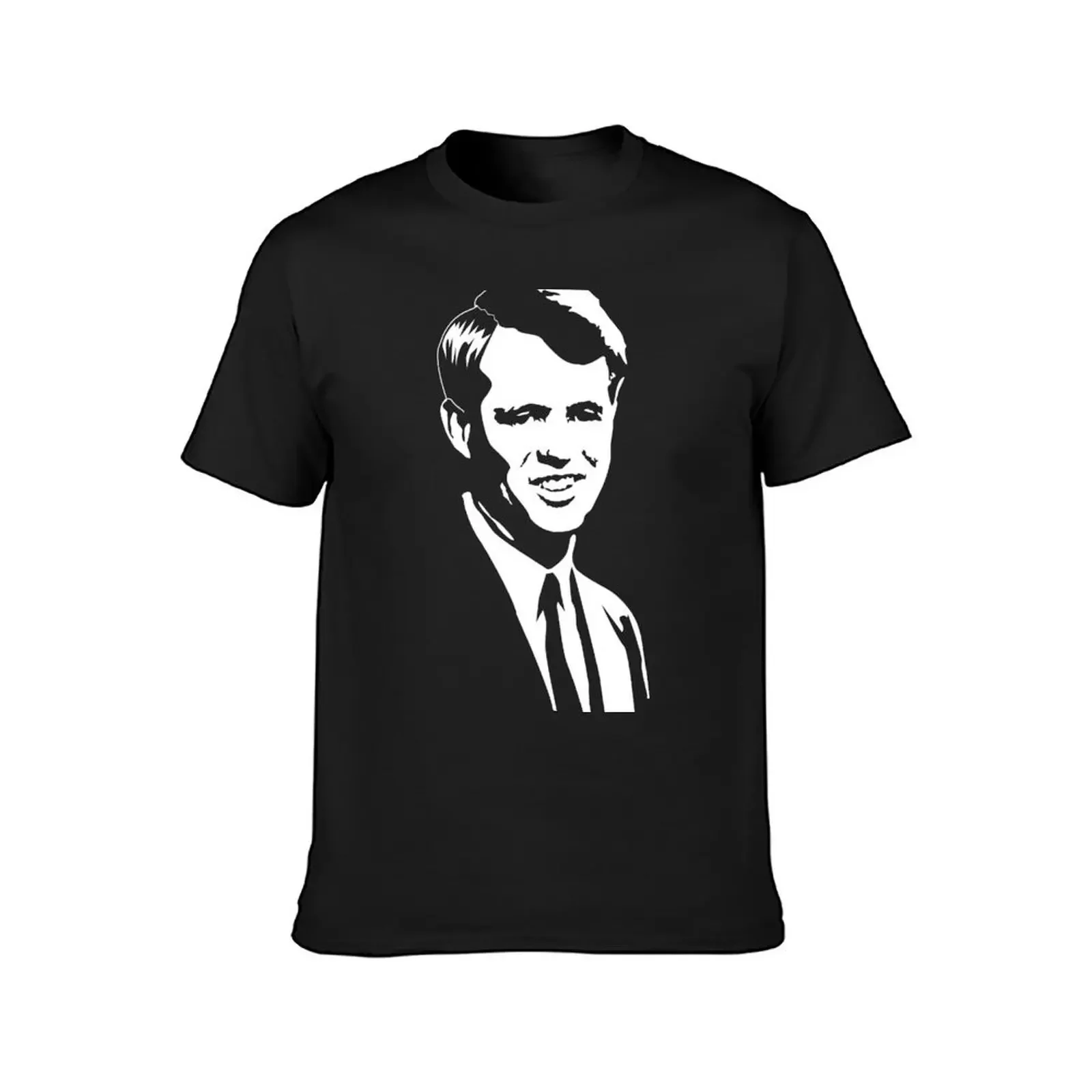 Robert F Kennedy T-Shirt blue archive oversized graphic tee vintage graphic tee heavyweight t shirts for men