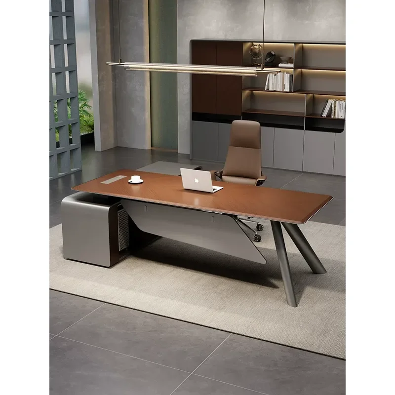Modern Luxury Executive Desk High End Office Table for President Simple Contemporary Boss Workstation Combination Furniture