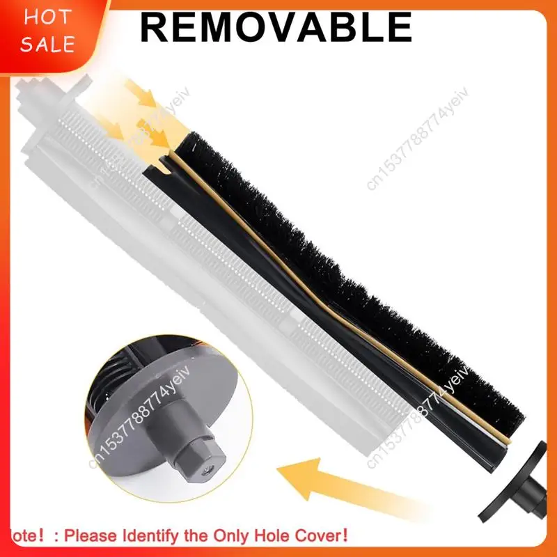 شرائط قطيفة بديلة لفرشاة Fordreame X40 Ultra Complete/X30 Ultra/X40 Master/L10S Pro Ultra/L10 Ultra Tricut Roller A #3