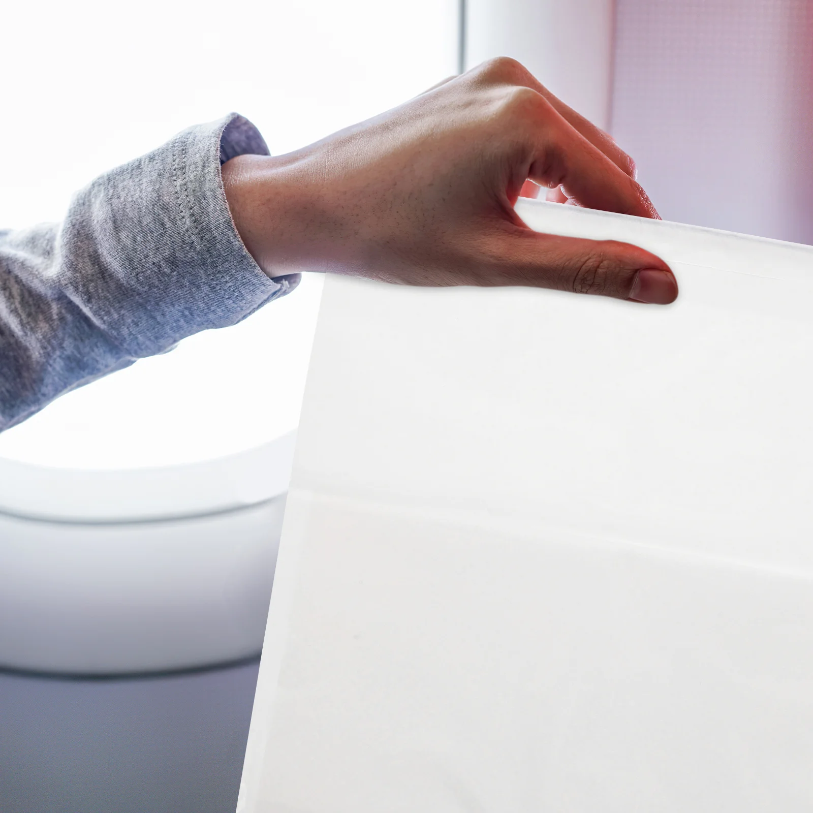 10 قطعة أكياس القيء Emesis المتاح سعة كبيرة للسفر سيارة طائرة قارب النساء الحوامل دوار الحركة أكياس دوار المرضى