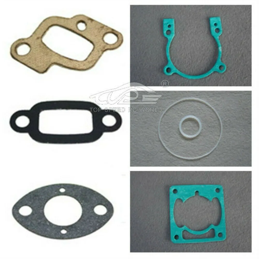 RC Boat Gasket 2pcs Fit for 26CC 27.5CC 29CC QJ Zenoah Engine G260/G29PUM