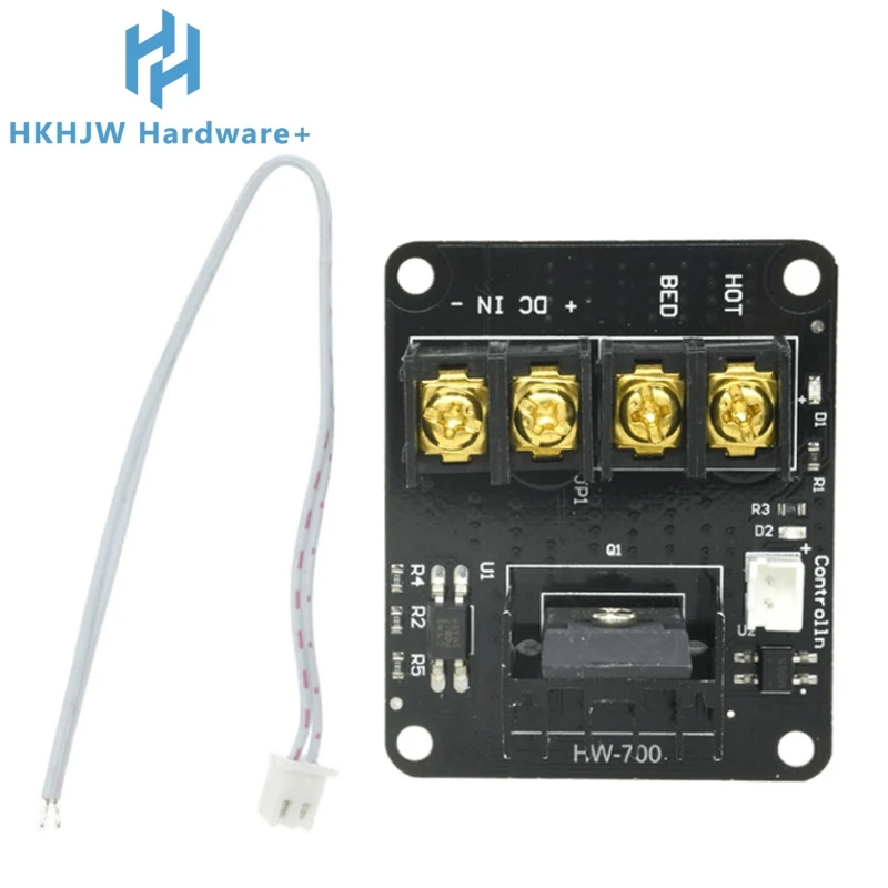  Hot Bed Module High Power Motherboard Expansion Board MOS Tube High Current load 25A For 3D Printer Kit