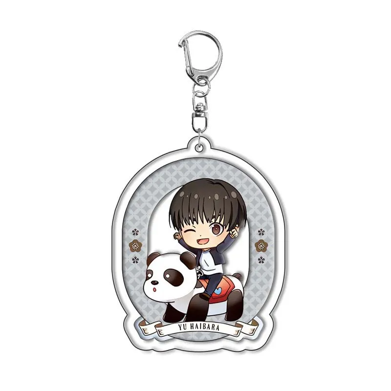 Jujutsu Kaisen Yuji Itadori سلسلة مفاتيح مصنوعة من الأكريليك أنيمي قلادة ملحق شحن سريع مخزون بالجملة جاهز للشحن #2