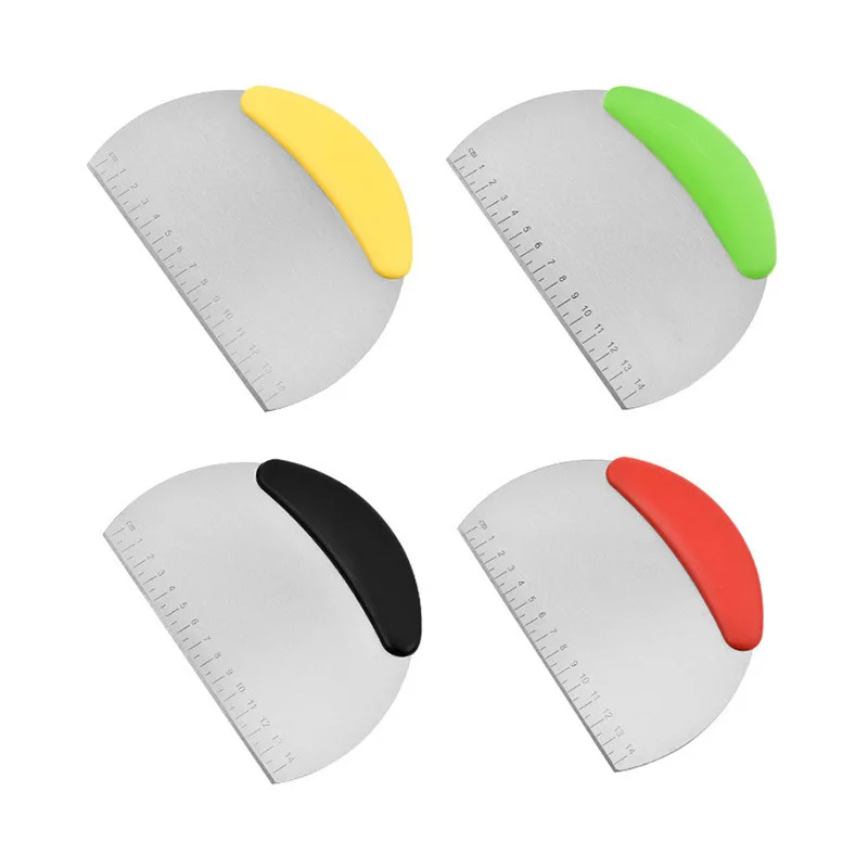 Нож для резки из нержавеющей стали, нож для резки муки, раскатки сахарного теста, инструмент для выпечки