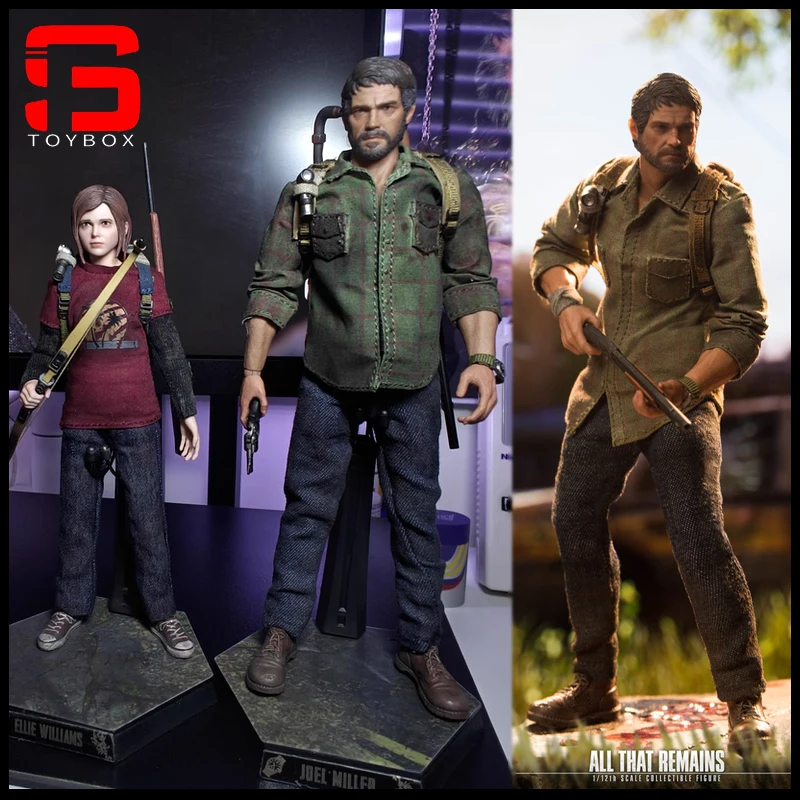 LIMTOYS LMN004 LMN005 LMN006 Scala 1/12 Joel Ellie 6 pollici Maschio/Femmina Set Completo Solider Action Figure Giocattoli di Modello