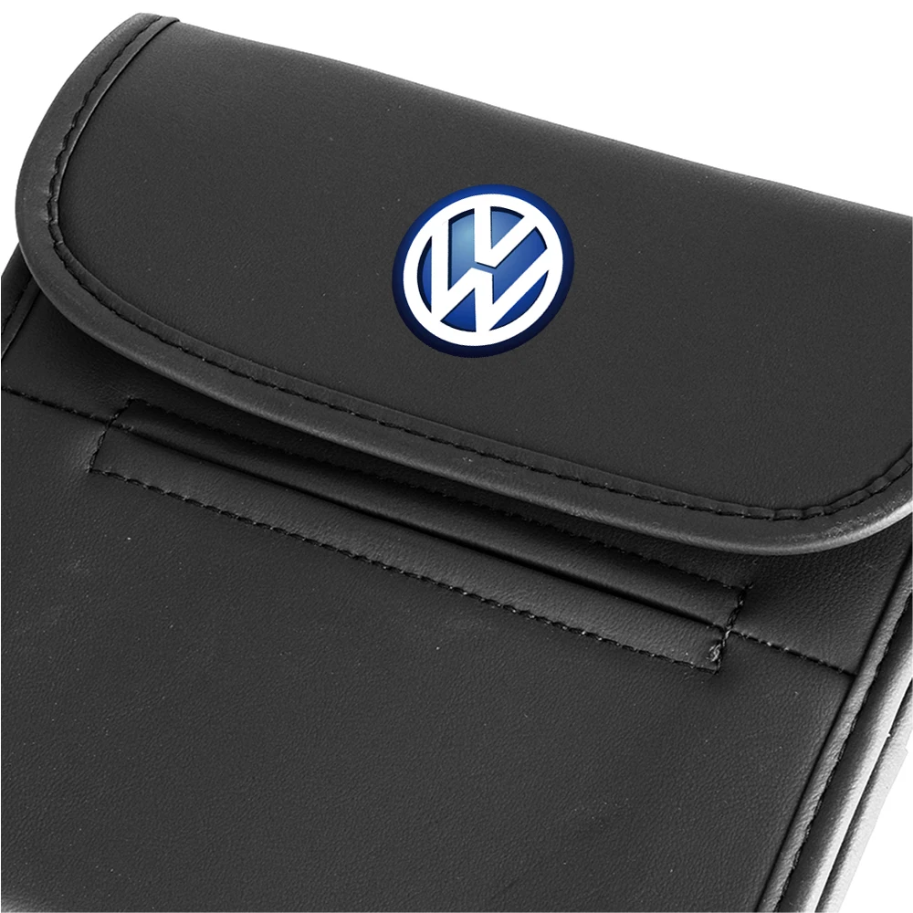 1 Pc Car Tissue Box Towel Sets Car Sun Visor Tissue Box Holder Auto Interior Storage Decoration For Volkswagen VW polo golf