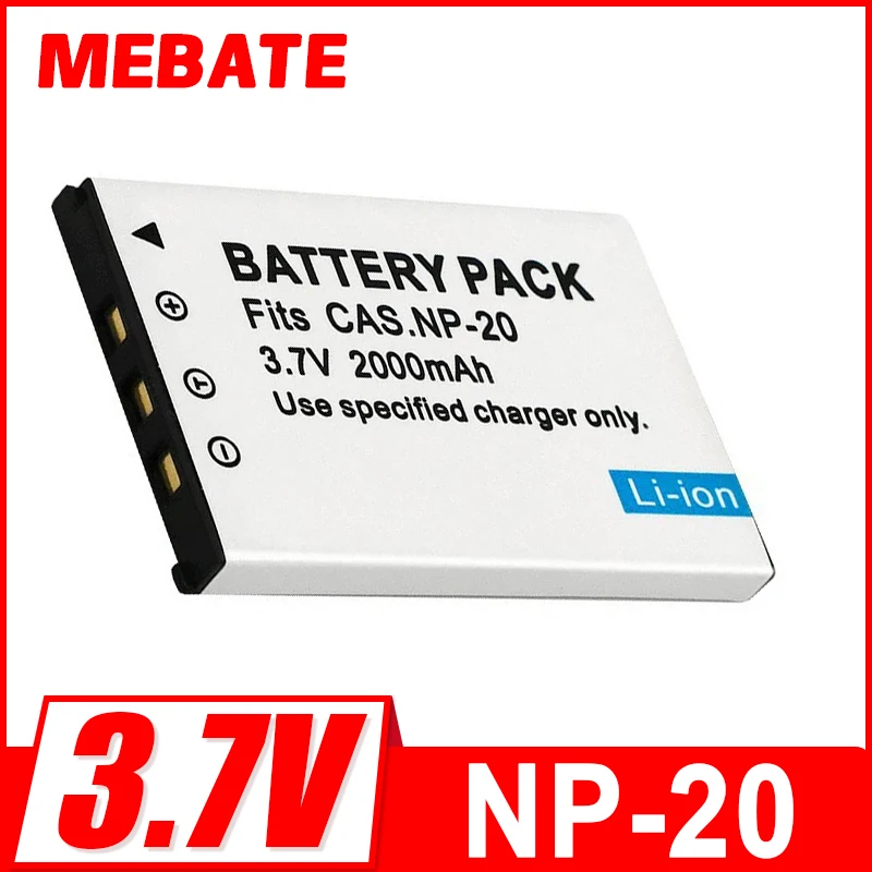 2000Mah NP-20 NP20 … - image