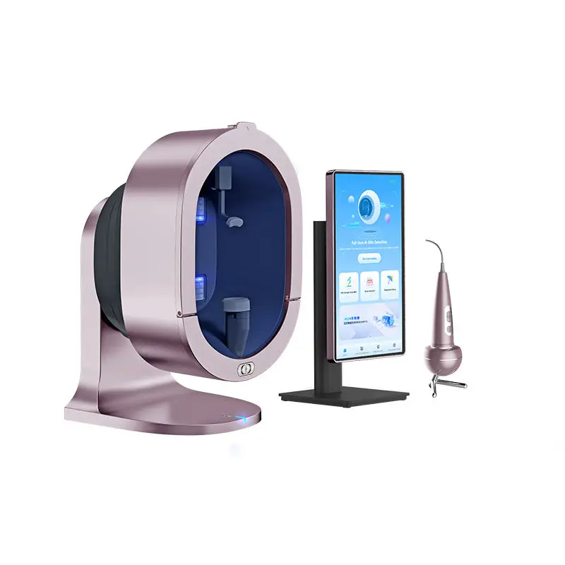 محلل الجلد المحمول للاستخدام المنزلي - جهاز رقمي ذكي لتتبع وظائف البشرة اليومية وآلة العناية للبيع