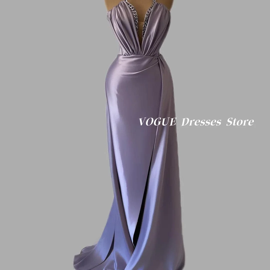 

Sexy Halter Mermaid Evening Dresses 2025 Off Shoulder Luxury Satin Formal Prom Dresses Party Dresses فساتين سهرة Customized