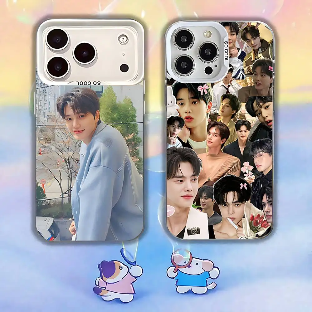 

S-Song Kang Actor Phone Case For iPhone 17,16,13,12,11,15,14,Pro,Max,Plus,SE4,Air,Mini White IMD Matte