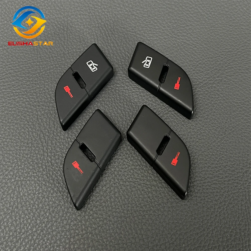 1pcs For Audi A8 2003-2007 Central Door Lock Unlock Switch Button Cover Left Hand Drive Car Accessories 4E0962125 4E0962126