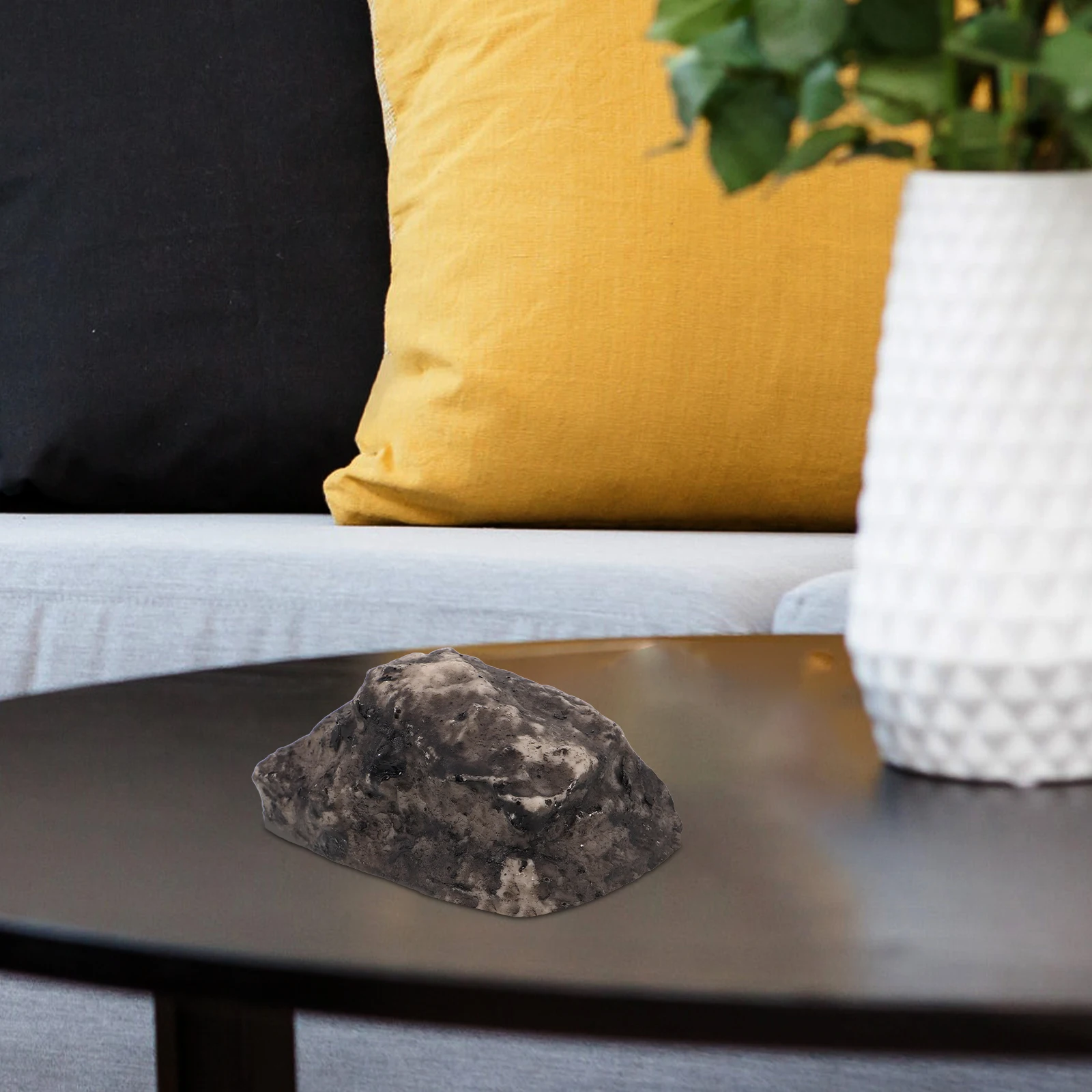 3pcs Stone Resin Case Durable Safe for Keys Garden Yard Artificial Stone Key Box Storage Box Holder