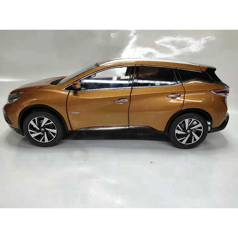 Diecast Alloy 1/18 2015 Dongfeng Nissan MURANO Original  SUV Car Model Gold Adult Classic Collection Static Display Boy Toys