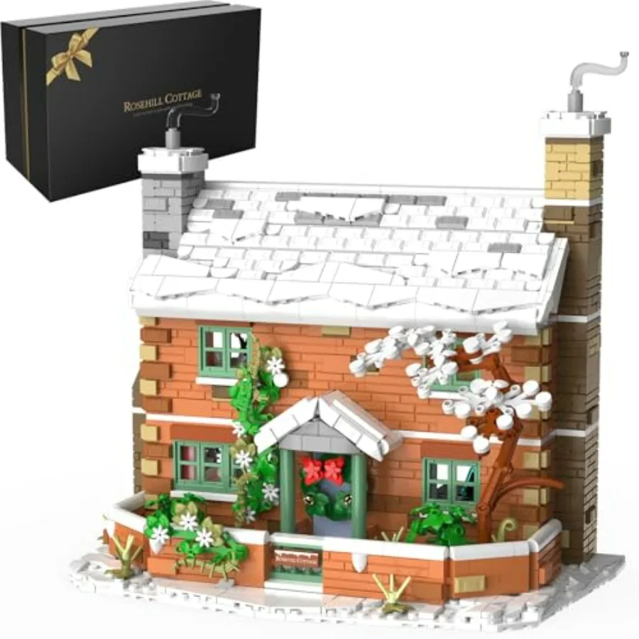 

Набор строительных блоков Rosehill Cottage: Креативный конструктор «Вилла» для взрослых и детей от 8 лет, 1666 деталей, разноцветный, от Educa