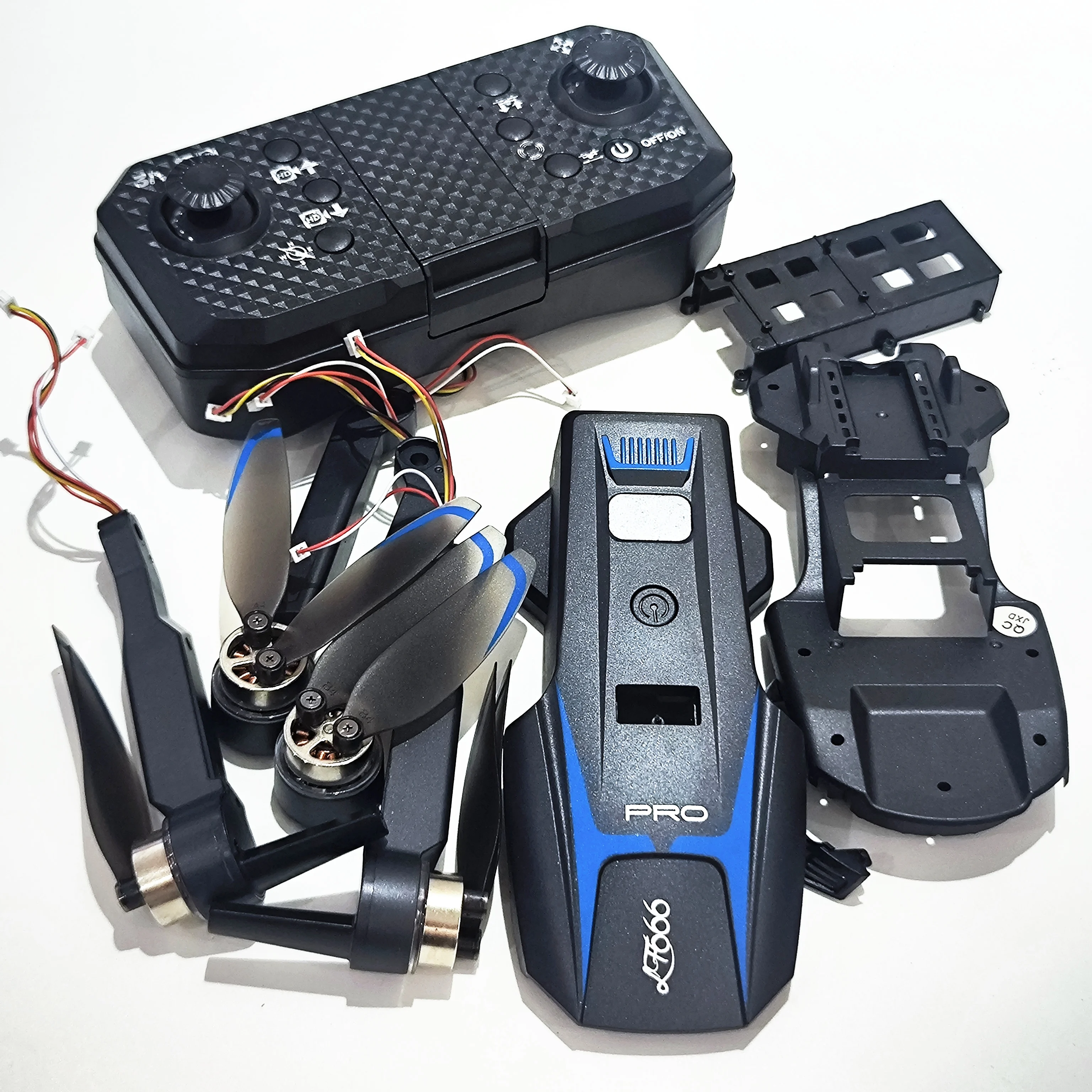 LF666 Brushless Foldable Drone Spare Parts Battery/Body/Main Board/Motor Arm/Remote Control/Obstacle Avoidance Head/Camera etc.