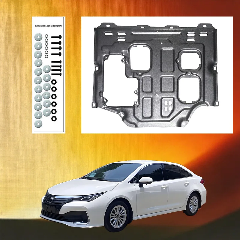Durable Underbody Protection Engine Skid Plate For  Toyota Allion 2021-2024 2.0L  High Quality Engine Shield Car