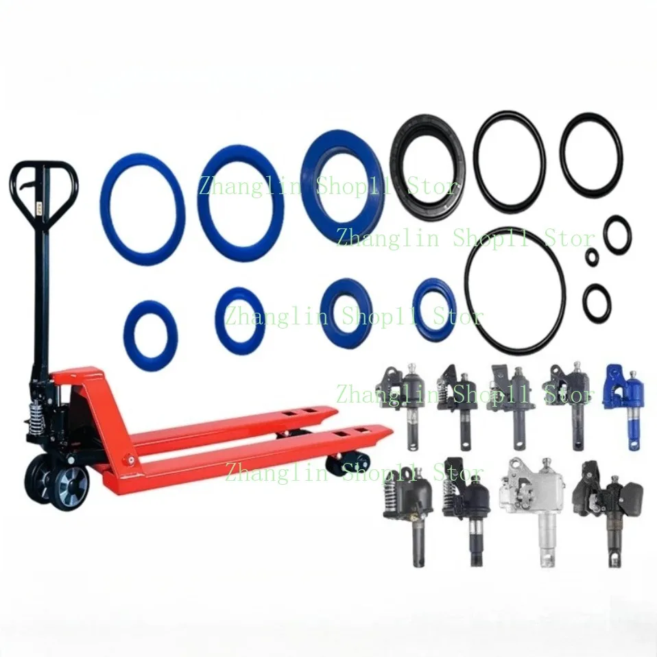 1set Manual Forklift Moving Truck Hydraulic Cylinder Oil Seal AC Oil Pump Repair Kit DF Sealing Ring Stacker Part for Noli