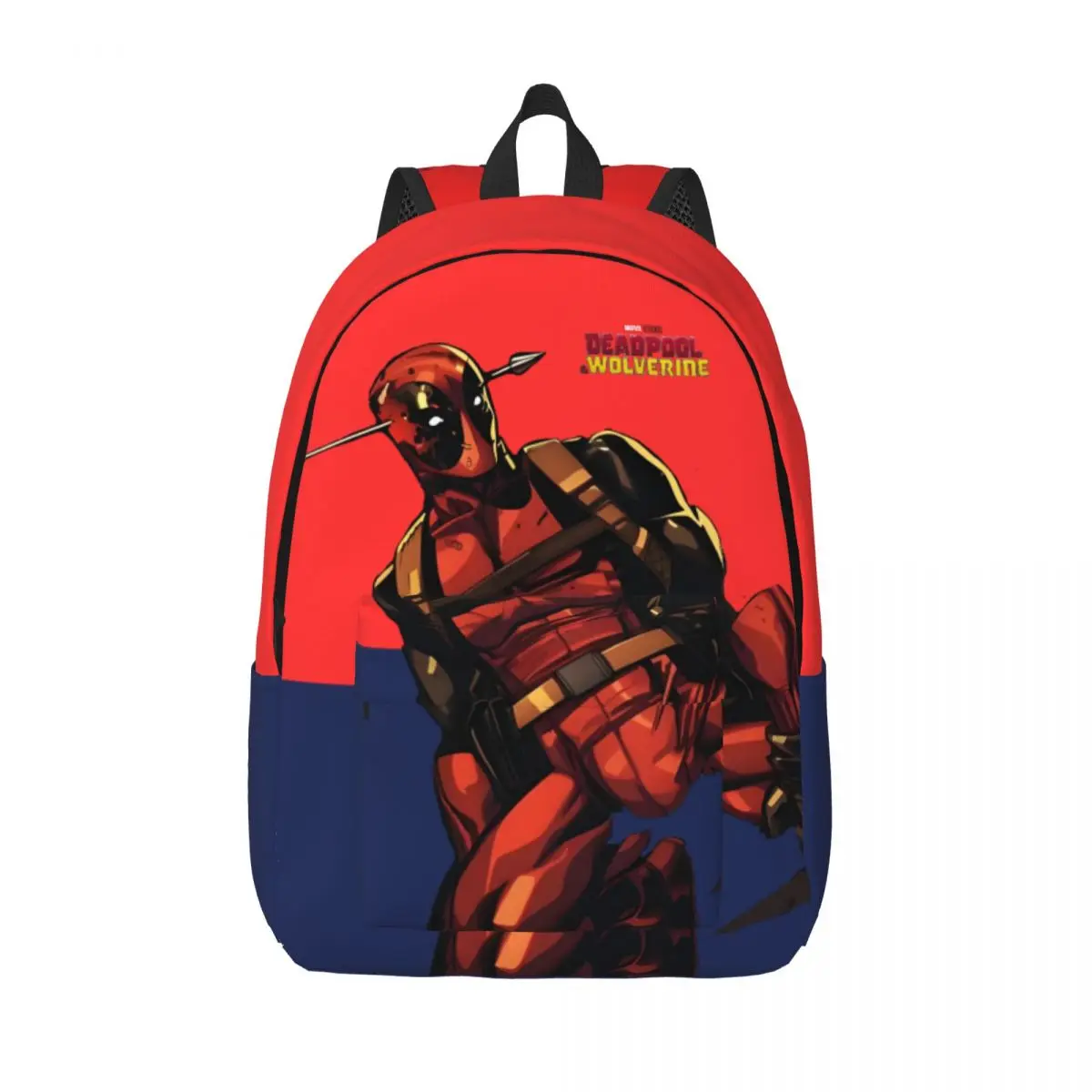 Disney Marvel Deadpool & Wolverine Film Ladies Daily For Work Office Back To School Gift Retro Washable Kindergarten Bag