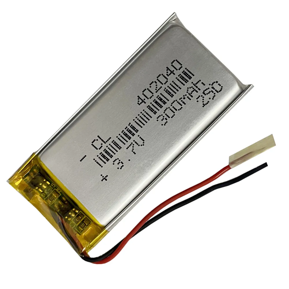 10 pçs 3.7v 300mah 402040 bate - Smartwatch Headset avaliação e preço