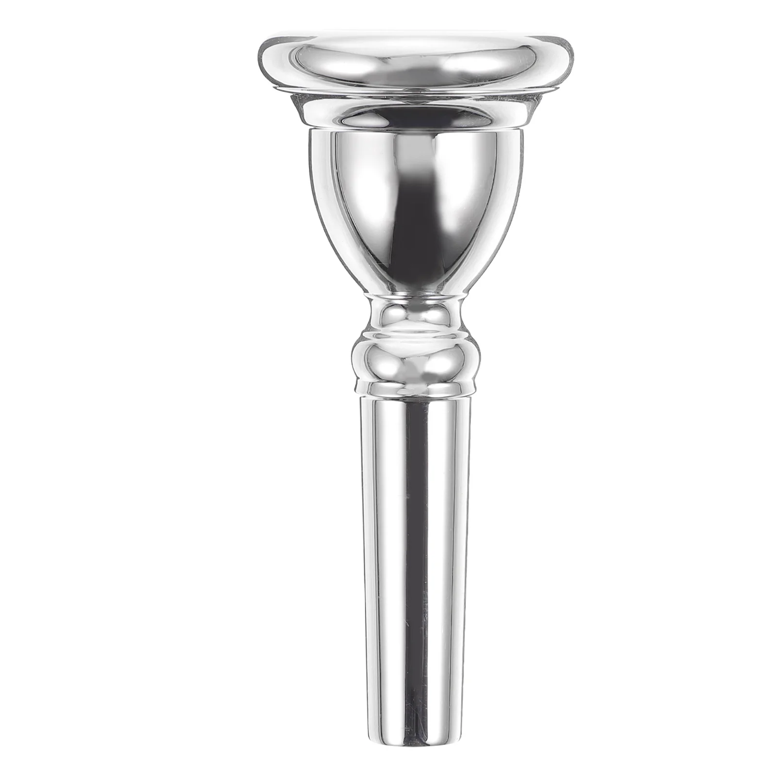 

Copper Mouthpiece for Euphonium High Quality Durable Silver Color Musical Instrument Accessory Replacement Part