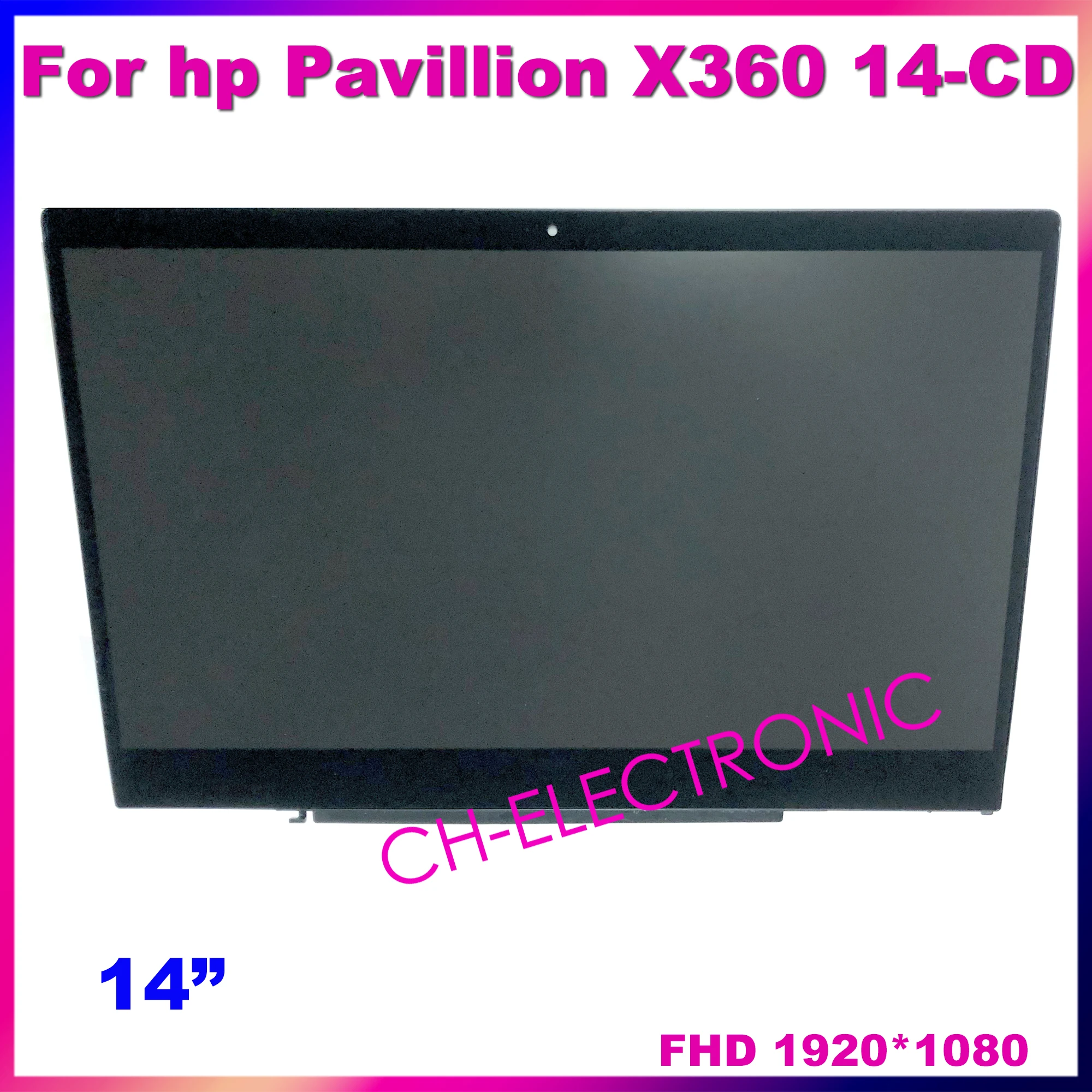 

14" For HP Pavilion X360 14-CD 14 CD Series 14-cd0068 14-cd0069tu LCD Laptop Touch Screen Display Assembly L20555-001 L20553-001