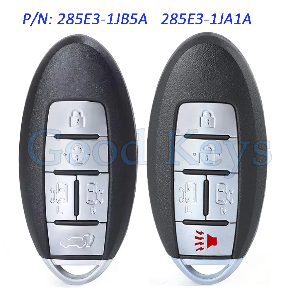 

KEYECU CWTWB1U818 Умный дистанционный брелок для Nissan Quest 2011 2012 2013 2014 2015 2016 2017 285E3-1JA1A 285E3-1JB5A 315 МГц