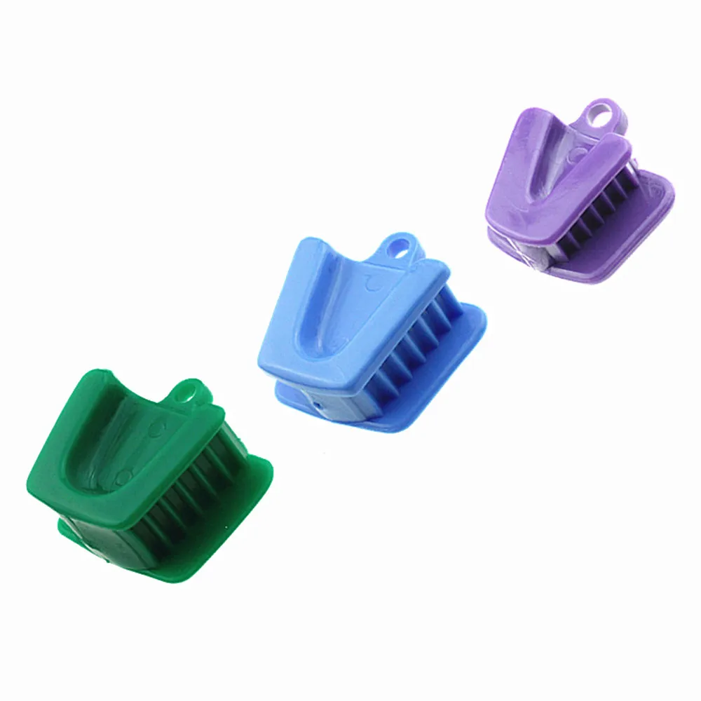 1 Set (3pcs) Dental Silicone Occlusal Pad Teeth Prop Bite Block Rubber Opener Retractor Dentistry Tools Dentist Materials