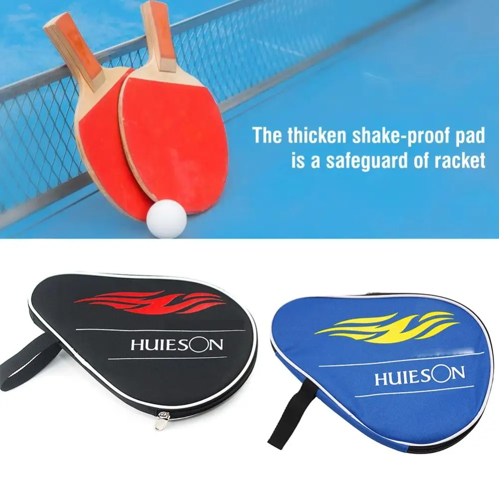 

Waterproof Table Tennis Racket Bags Protective Case Dustproof Ping Pong Storage Bag Professional Hand Strap Table Tennis Bag