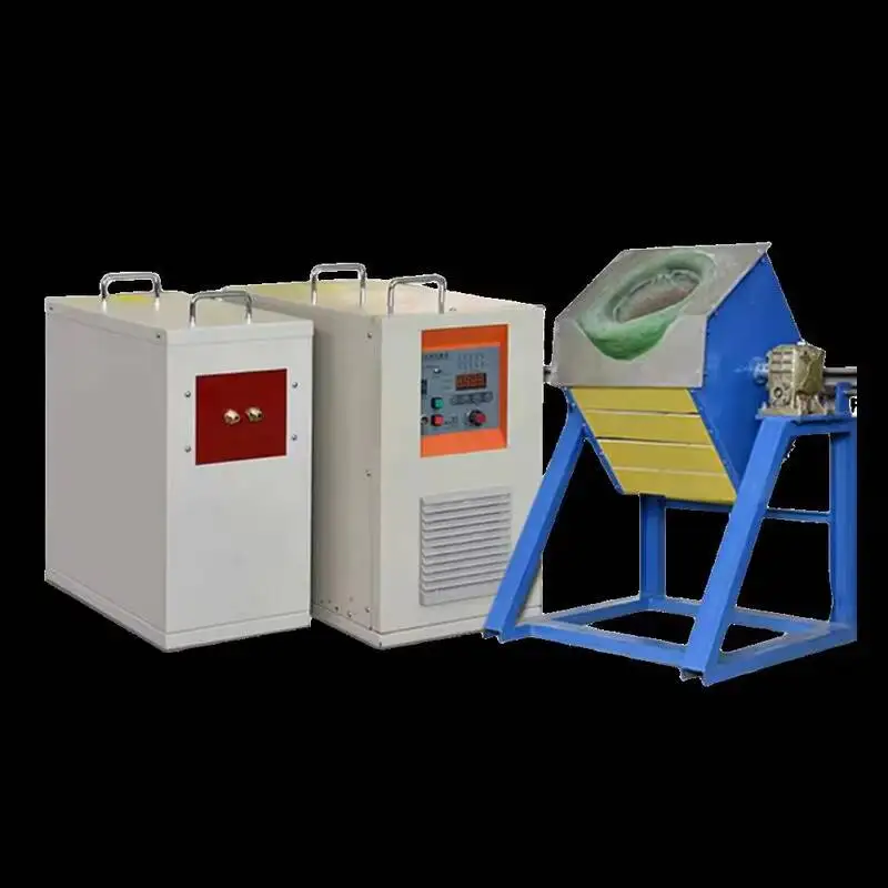 Machinery High Frequency 25kw Heating Induction Casting Machine For Platinum Welding Machine Quenching And Annealing Metal view 2