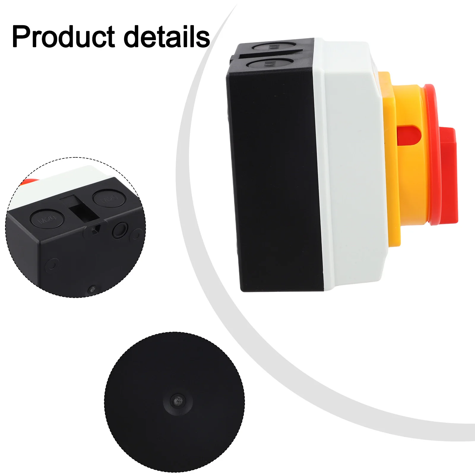 4P Isolating Switch 20A 440V and Compact Circuit Breaker for Indoor and Outdoor Applications with IP65 Protection