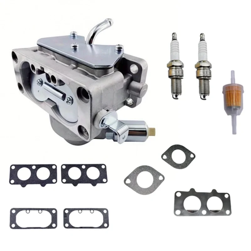 791230 Carburetor W/Gasket Kit for 20-25HP V-Twin Engines, Replaces 799230 699709 499804 MIA10632