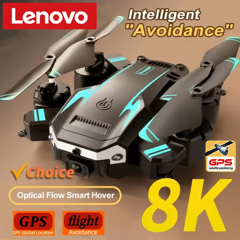 Lenovo G6 Pro Drone GPS 8K 5G profesjonalna fotografia lotnicza HD podwójny aparat unikanie przeszkód helikopter z czterema wirnikami 10000M