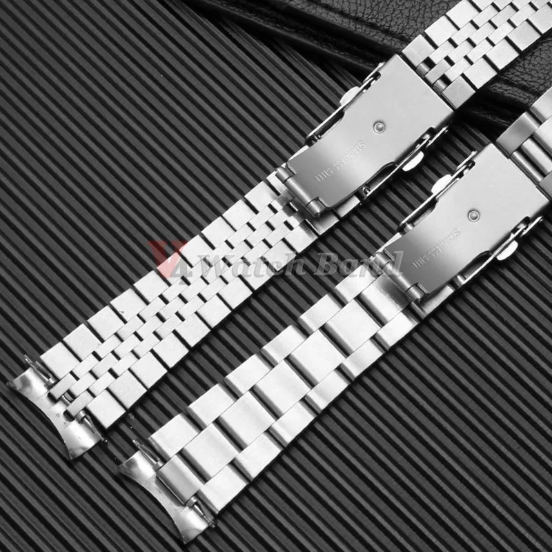 Luxuriöses Massives Edelstahl-Uhrenarmband für Seiko, Jubilee und Oyster-Armbänder 18mm 19mm 20mm 21mm 22mm Herren-Uhrenzubehör – Detail 5