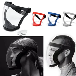 Safety Mask Full Face Protector Shield Motor Transparent Anti Splash/Fog Protective Mask Safety Goggles Glasses for Woker Men